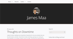 Desktop Screenshot of jamesmaa.com